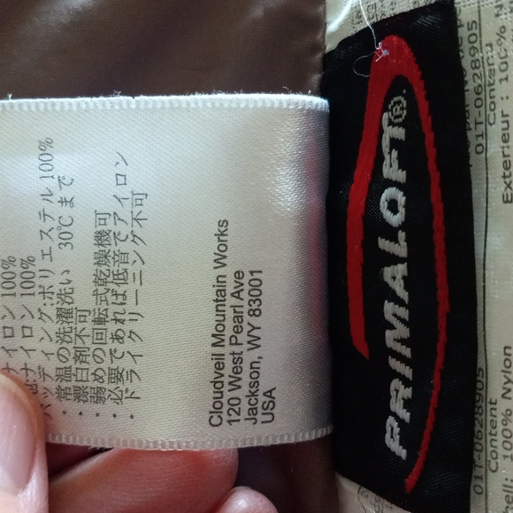 Cloudveil USA Primaloft Women's Lightweight Puffer Jacket Size M Excel. Cond. - Picture 15 of 16